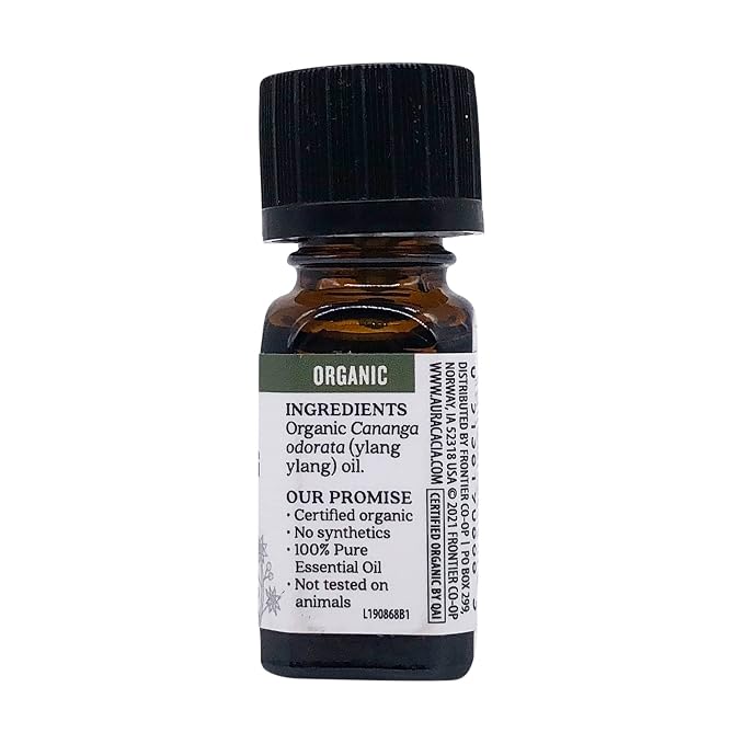 Aura Cacia Organic Ylang Ylang, 0.25 FZ