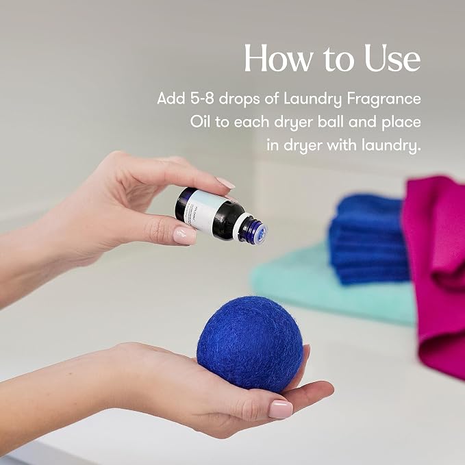 Capri Blue Volcano Laundry Fragrance Oil - Essential Oils for Wool Dryer Balls - Formulated with Grapefruit & Tangerine Essential Oils (0.5 fl oz)