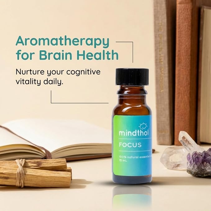 Mindful Essential Oil Blend Set, 3 Pack 15ml Each Bottle - Energy, Clarity, and Relaxation - Focus, Calm, and Uplift