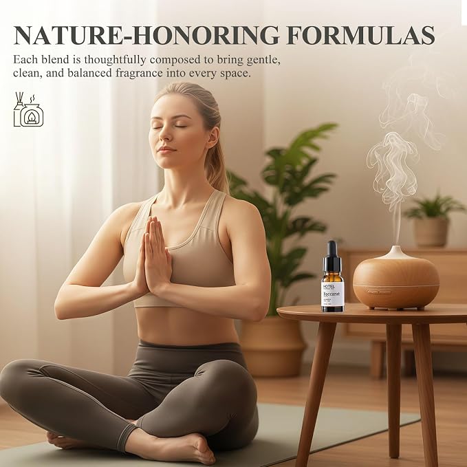 Hotel Essential Oils - Inspired by 5-Star Hotel Baccarat for Waterless Diffuser & Ultrasonic and Crafting for Ultrasonic and Crafting 0.34 Fl Oz (Pack of 1)