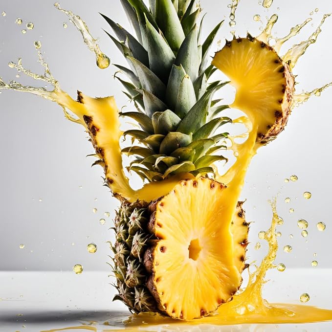 1OAK Pineapple Candle - Tropical Candle - Soy Wax Scented Candles (Pineapple) - Soy Candles for Home Scented - Hand-Poured (7oz.)