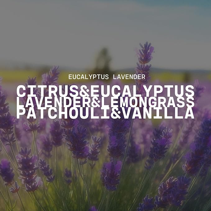 Milkhouse Candle Company Eucalyptus Lavender Soy Wax Melts - Lavender | Eucalyptus | Soft Spice Scented - 5.5 oz, Hand-Poured, Made in the USA