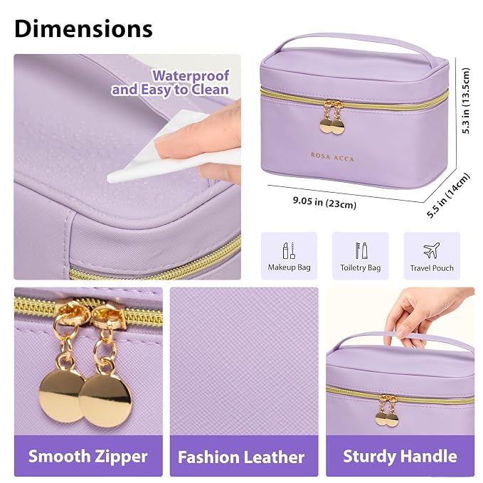 25 Pcs Mother's Day Gift, Lavender Bath & Body Gift Basket Set for Women, Hydrating Skin Care Set, Self Care Home Spa Gifts, Cosmetic Bag, Necklace, Christmas, Birthday, Anniversary, Wife