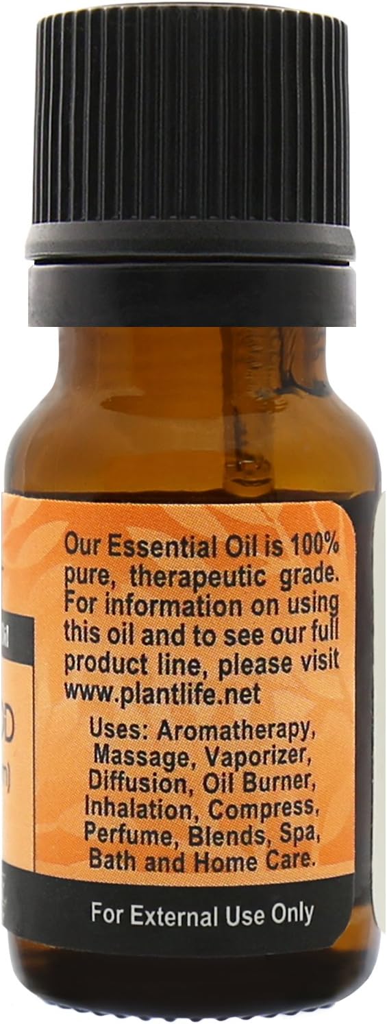 Plantlife Sandalwood Aromatherapy Essential Oil - Straight from The Plant 100% Pure Therapeutic Grade - No Additives or Fillers - 10 ml