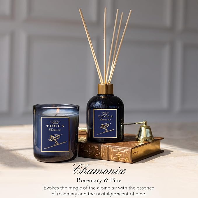 TOCCA Chamonix Reed Diffuser, 6oz - Rosemary & Pine Scented