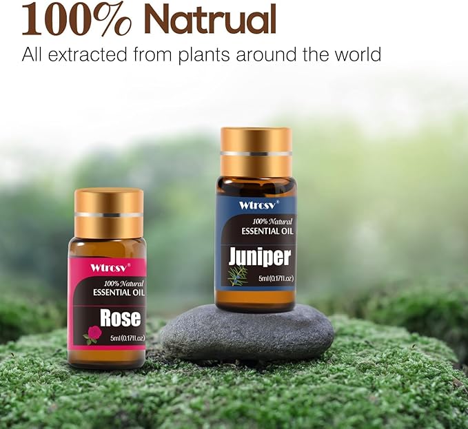 Essential Oils Gifts Set - 30 Unique Scents - Perfect for Diffuser, Humidifier,Aromatherapy, Massage,Skin & Hair Care,30x5 ml
