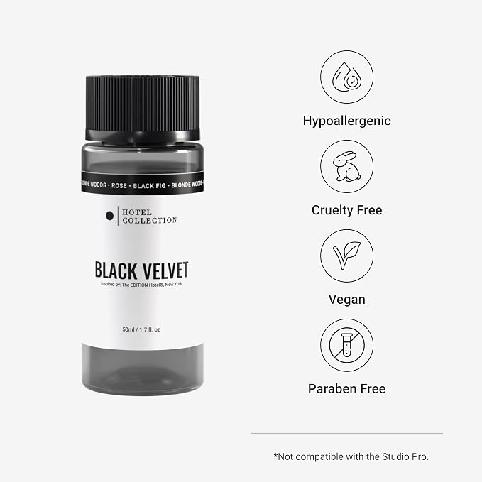 Hotel Collection Diffuser Oil - Black Velvet - Aromatherapy Essential Fragrance Oil - Blonde Woods, Rose, and Black Fig - 50ML 1.7 Fl oz