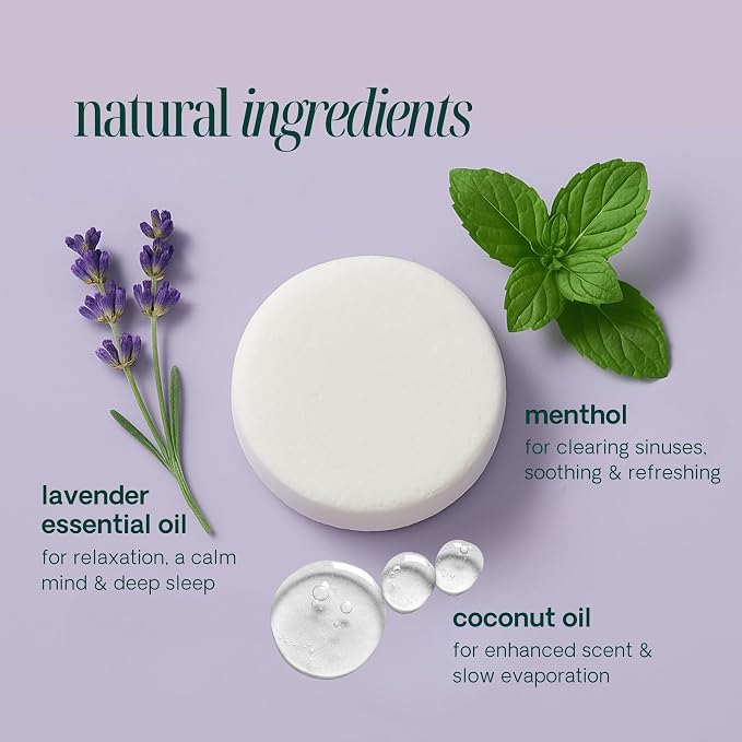Shower Steamers Aromatherapy - with Natural Lavender Essential Oil - Birthday Gifts for Women, Bridesmaid Gifts, Stress Relief and Guest Bathroom Essentials - 10 Pack, Made in USA