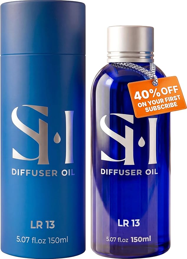 Lavender LR13 Hotel Scent Diffuser Oil | 5.07 Fl oz (150 ml) - Waterless Diffuser Oil Refill & Highly Concentrated Fragrance Oil, Diffuser Oil Scents Luxury, Hotel Oil Diffuser