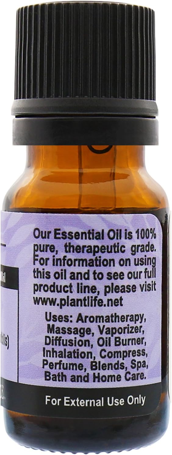 Plantlife Rosemary Aromatherapy Essential Oil - Straight from The Plant 100% Pure Therapeutic Grade - No Additives or Fillers - 10 ml