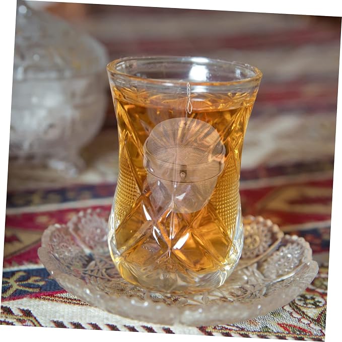PRETYZOOM 4pcs Multi-use Jewelry Clean Basket Soup Strainer Balls Tea Infuser Ball Seasoning Strainer