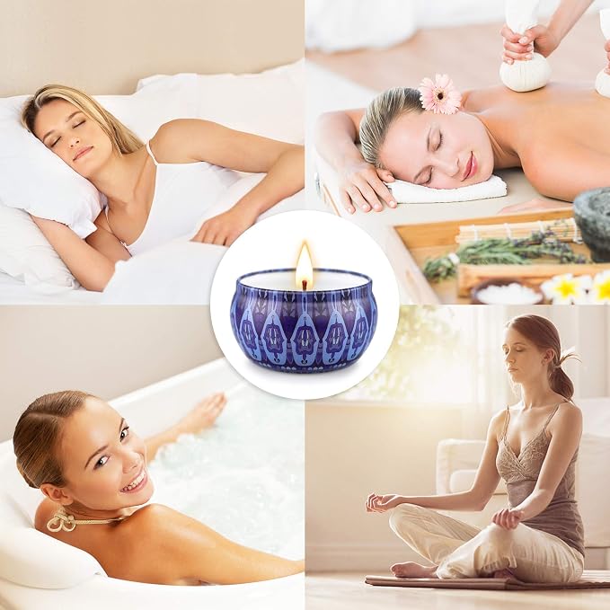 Candles Gifts for Women, 12 Pack Soy Wax Candles for Home Scented, Birthdays Thank You Mothers Day Gifts for Women Mom Who Have Everything