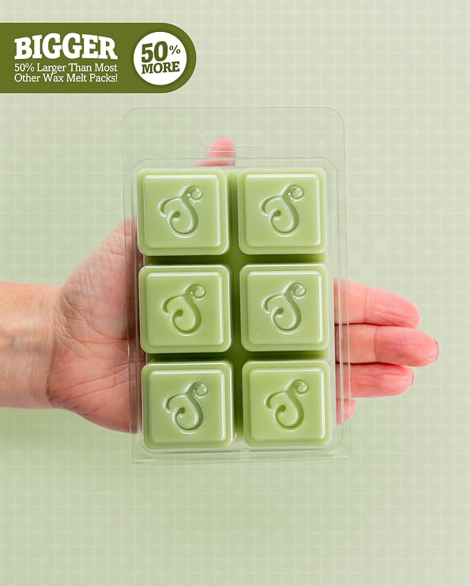 Shortie's Candle Company Pine Premium Wax Melts Variety 3 Pack - 9 Oz., Strong & Long Lasting, Non-Toxic - Made with Essential & Natural Oils - Formula 117