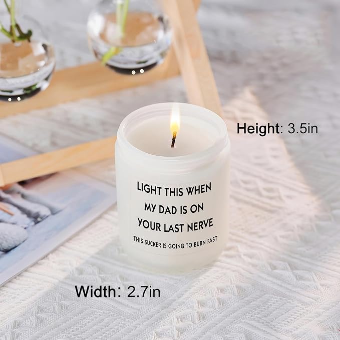 Funny Gifts for Mom - Unique Women Candles & Gift Ideas for Stepmom, Bonus Mom