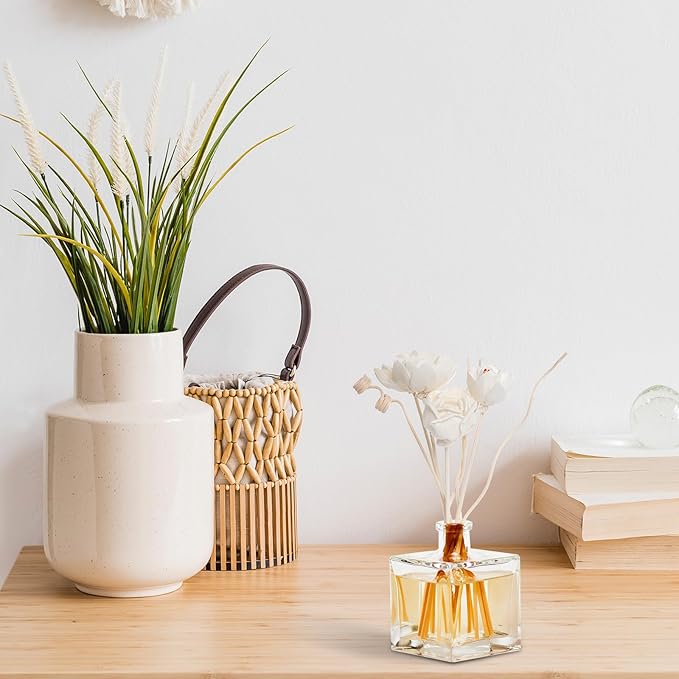 14Pcs Reed Diffuser Sticks Flowers, Reed Diffuser, Reed Diffuser Flower for Home Bedroom Decor