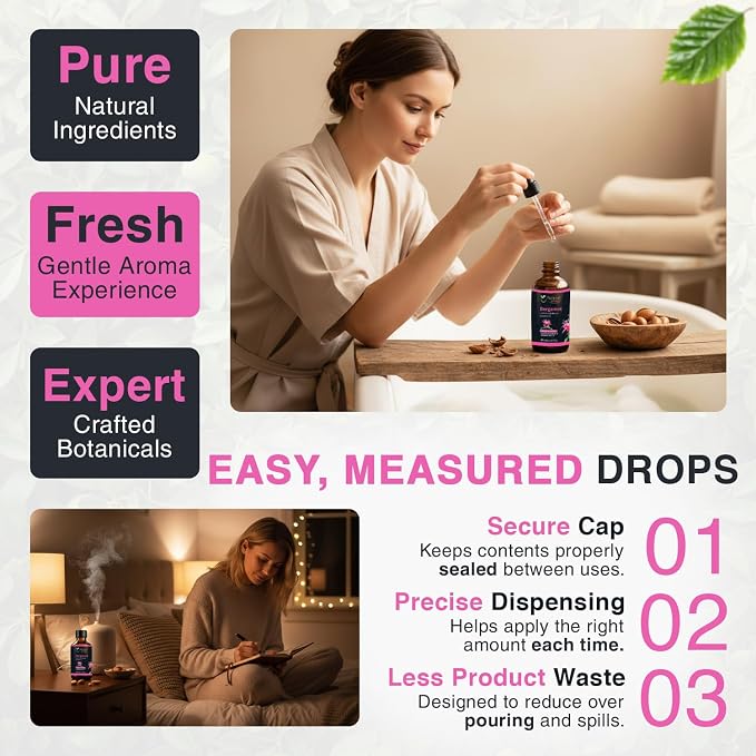 Bergamot Essential Oil for Diffusers | Natural Aroma Oil for Home Fragrance, Humidifier & DIY Candle Making, Long Lasting Scent for Office, Bedroom & Soothing Scent 4 Fl Oz (120 mL)