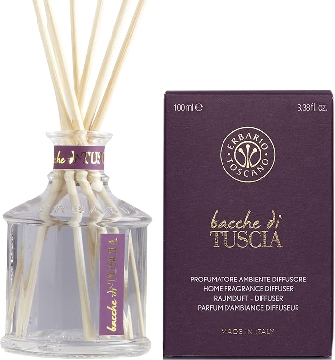 Erbario Toscano Bacche Di Tuscia Home Fragrance Reed Diffuser 100ml