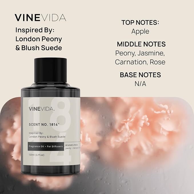 VINEVIDA [4 Oz] Inspired by: London; Diffuser Oil Refill | Premium Scent Diffuser Oil for Home | Non-Toxic Fragrance