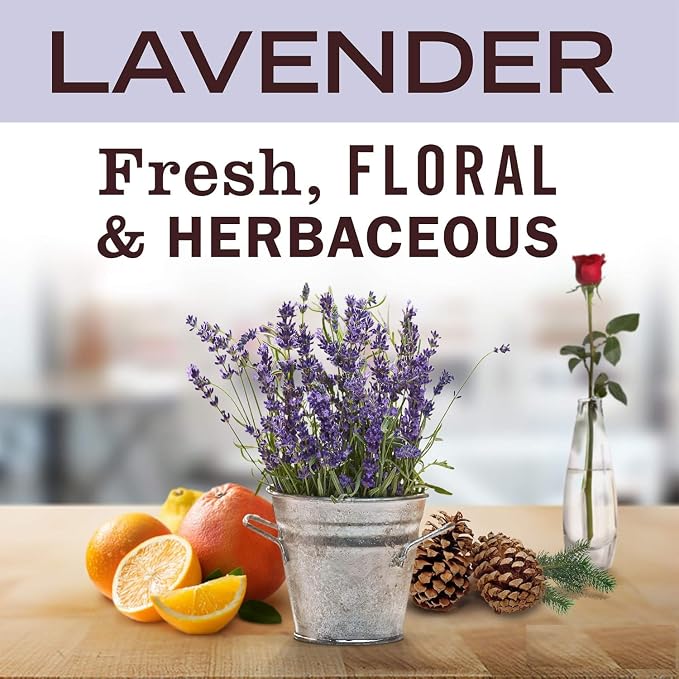 Lavender Aromatherapy Candle 12 oz | 100% All-Natural Soy Wax & Essential Oil Infused | 40+ Hour Burn Time | Pet Safe + Smoke Odor Eliminating | Handmade in U.S.A. | Non-Toxic Candles