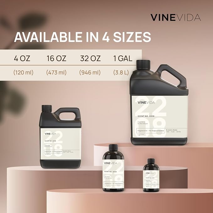 VINEVIDA Scent NO. 1027 Fragrance Oil - 10mL - Inspired by: Langham Hotel London Fragrance Oil for Candle Making - Made in USA Candle Scents Scents for Soap Making