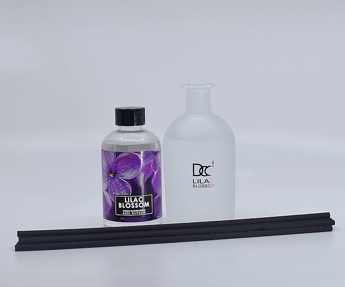 Lilac Blossom Odor Eliminating Highly Fragranced Diffuser Set