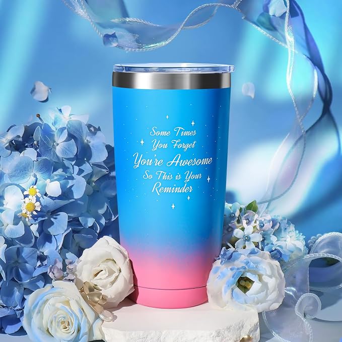 Gifts for Women, Luxury Birthday Gifts for Mom Sister Girlfriend Grandma Bestie Daughter Her, Teacher Appreciation Graduation Gift, Self Care Relaxing Spa Gift Basket Blue