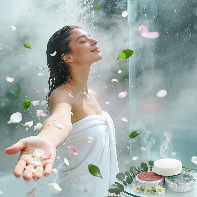 Shower Steamers Aromatherapy Birthday Gifts for Women - 10 Pack,Gifts for Wife Mothers Daughter Sister Stress Relief & Deep Relaxation Self Care Home Spa Essential