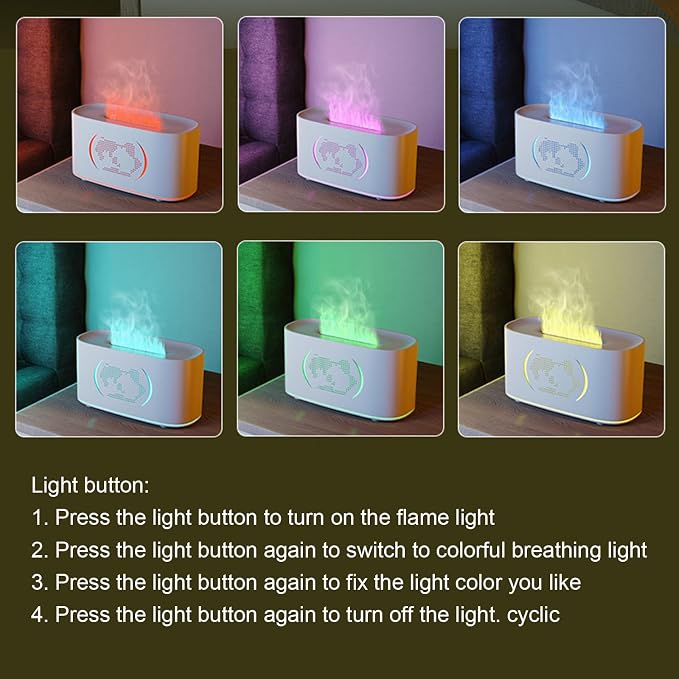 Auto Shut Off 160ml Essential Oil Diffuser 7 Color LED Light Easy Control Humidifier Desk Aromas Diffuser Auto Shut Off Diffuser