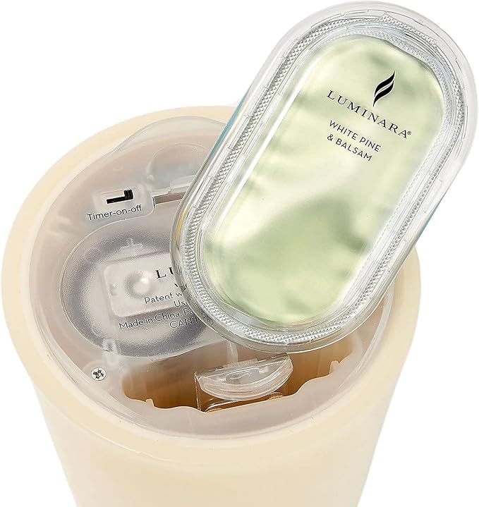 Luminara Fragrance Diffusing Pods, Set of 3 (Lavender), Natural Home Scent Refills, Air Purifying Reed Diffuser Alternative for Room Ambiance