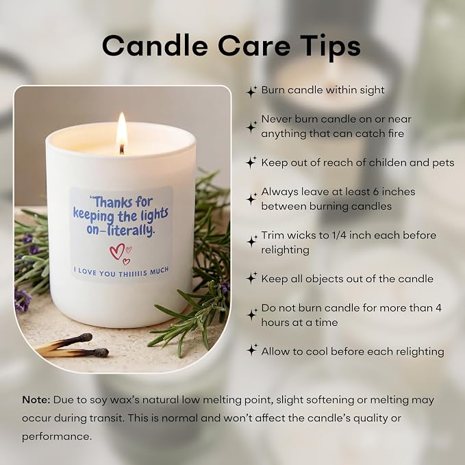 Candles Gifts for Him Her, Lavender Pine Scented Candles, Natural Soy Candles Relaxation Gifts for Women Men Perfect for Christmas, Birthday, Mother Father Teachers Day