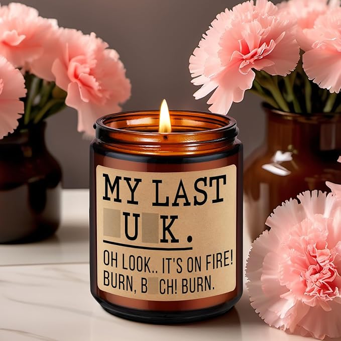 Fairy's Gift Candles, Cool Presents, Funny Relaxation Gifts for Women Men Mom Coworker Friend Boss - Cool Birthday Fun Presents for Her - Mothers Day, Sarcastic Office Relaxing Gifts for Women Nerd