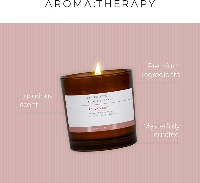 Pecksniff's Amber Re-Covery Candle | 3 Wicks, 550g/19.40oz