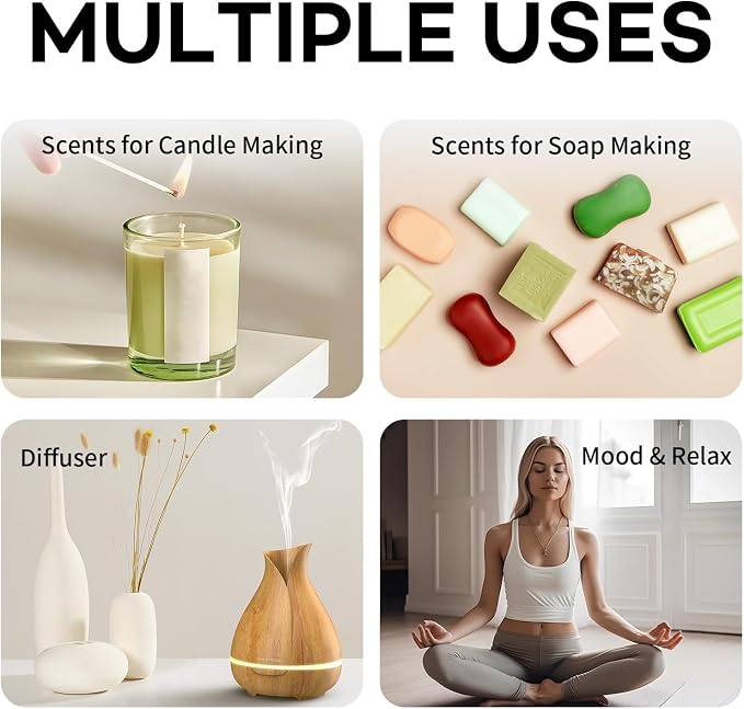 Purefittech Hotel Diffuser Oil 24K Magic Scent, Hotel Essential Oils for Home, Office, Spa,2Pack 10mL*2, 0.34fl oz Hotel Collection Diffuser Oil for Diffusers & Humidifiers，Made in USA