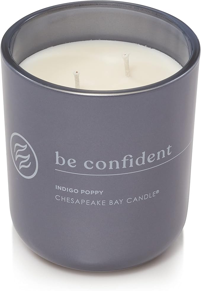 Chesapeake Bay Candle Intentions Collection Candle Be Confident: You are enough (Indigo Poppy) 13 oz Home Décor