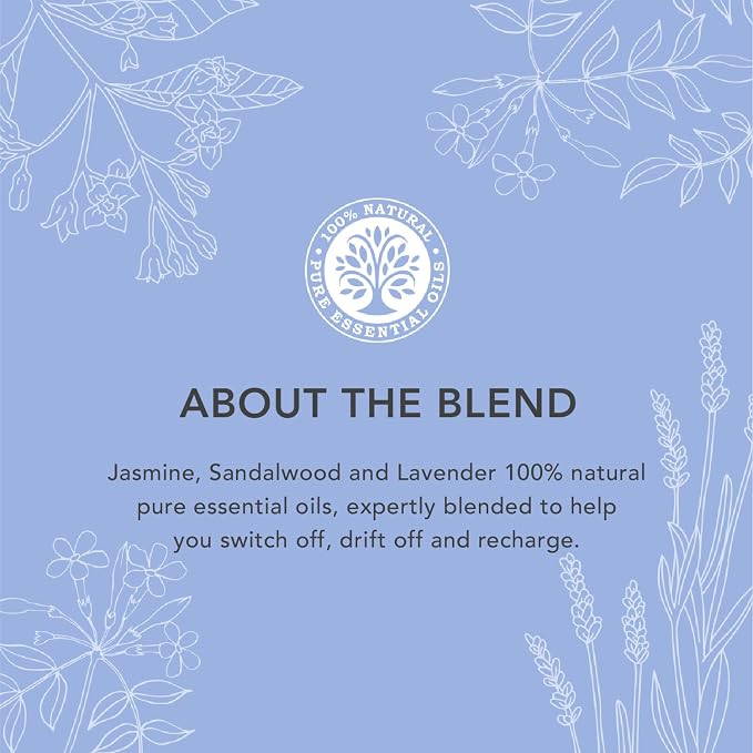 Tisserand Aromatherapy | Sleep Pillow Mist for Body & Room Contains a Soothing Blend of Pure Essential Oils Including, Jasmine, Sandalwood & Lavender | 100% Pure Essential Oil Blend | 3.38 fl. oz.