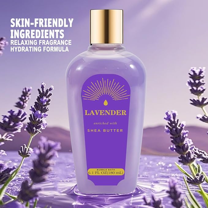 Spa Luxetique Gift Baskets for Women, Mothers Day Gifts for Mom, 11pcs Lavender Sets, Relaxing Bath Sets for Women, Christmas Gifts for Her