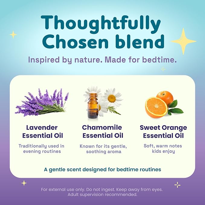 Slumberlins Calming Sleep Patches for Kids & Toddlers - Natural Bedtime Support Stickers with Lavender & Chamomile Essential Oils. Melatonin Free Aromatherapy Sleep Aid, Stick on Clothes, Age 3+, 30Ct