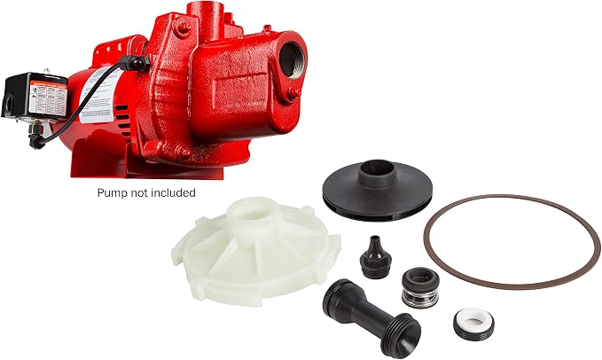 Red Lion 305584007 Overhaul Kit for RJS-75-PREM 3/4 HP Shallow Well Jet Pump, Natural