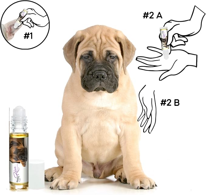 The Blissful Dog Bullmastiff Dog Relax Roll-ON Aromatherapy for Dogs - Anxiety Relief for Dogs