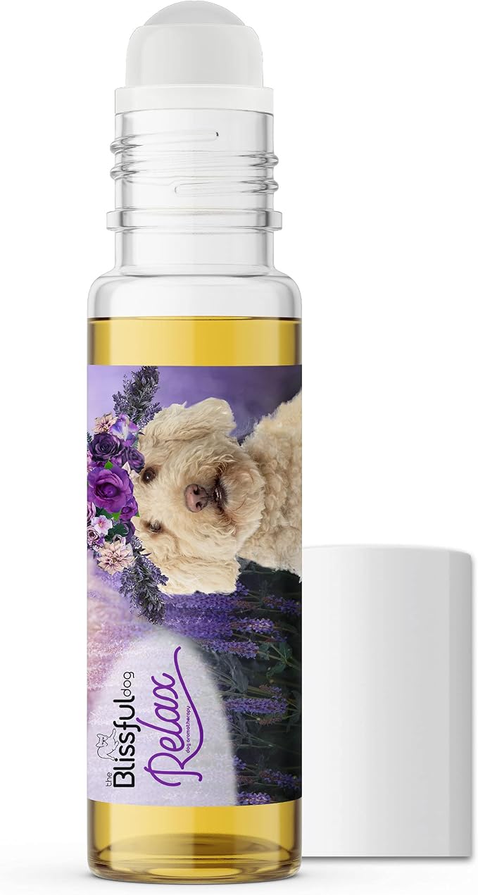 The Blissful Dog Goldendoodle Relax Roll-ON Aromatherapy for Dogs - Anxiety Relief for Dogs