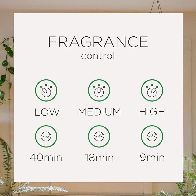 Air Wick Automatic Air Freshener Spray Refill, 2ct, Lavender & Chamomile, Odor Neutralization, Essential Oils