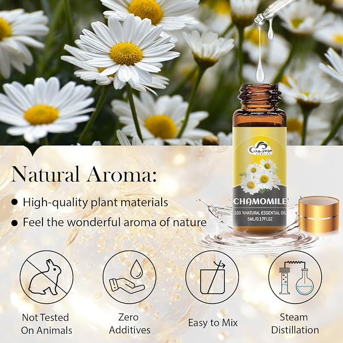 Essential Oil Set, 128 Pcs Fragrance Aromatherapy Oils for Skin, Diffusers, Home Care, Humidifier Laundry, Candle Making - Tea Tree, Sandalwood, Lavender, Vanilla, Eucalyptus and More(5mL)