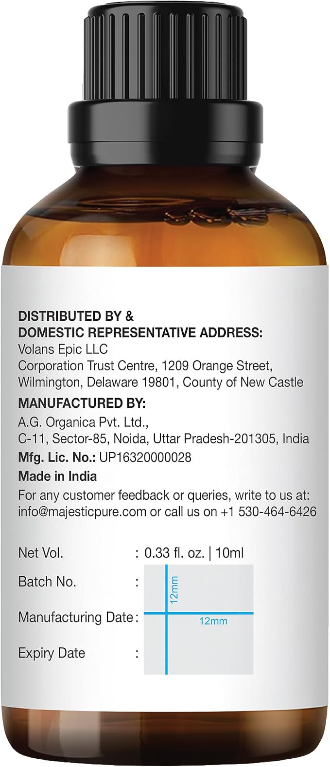 Majestic Pure Lemon Essential Oil - 100% Pure Lemon Oil for Aromatherapy, Massage & Topical Uses, Perfect for Diffuser & Essential Oil Diffuser - 1 Fl Oz