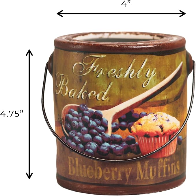 A CHEERFUL GIVER 95hr 20oz Scented Candle - Blueberry Muffins - Multi-Wick Glass Candle - Gifts For Men and Women