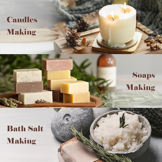 AmaKane Hotel Scent Diffuser Oil, Hotel Fragrance Oils, Essential Oils for Diffuser, Fragrance Oil for Candle Making, Soap Making, Aromatherapy Oils 6x10ml, White Tea& Thyme, More
