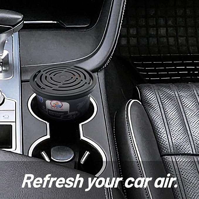 Car Air Freshener: Stuttgart New Car Scent | Car Scents | Odor Eliminator Essential | Long-Lasting | Strong Fragrance | For Home Closet | 1.5 Oz | Pack of 4
