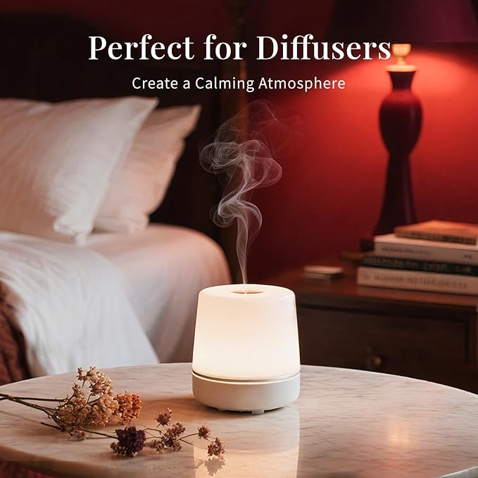 SU JUABA Lemongrass Essential Oil 4 Oz, Aromatherapy Oil for Diffuser, Skin Care, Candle - 118ML