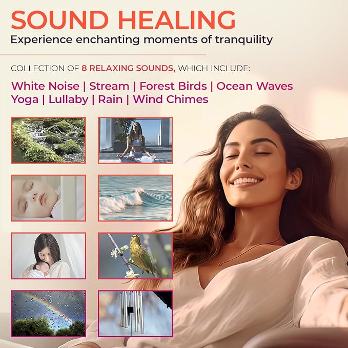 Aromatherapy Essential Oil Diffuser for Large Room with Essential Oils Kit, 500ml Ultrasonic Quiet Cool Mist Aroma Humidifier for Home, 8 Relaxing Sounds, White Noise, Timer, Waterless Auto-Off Safety