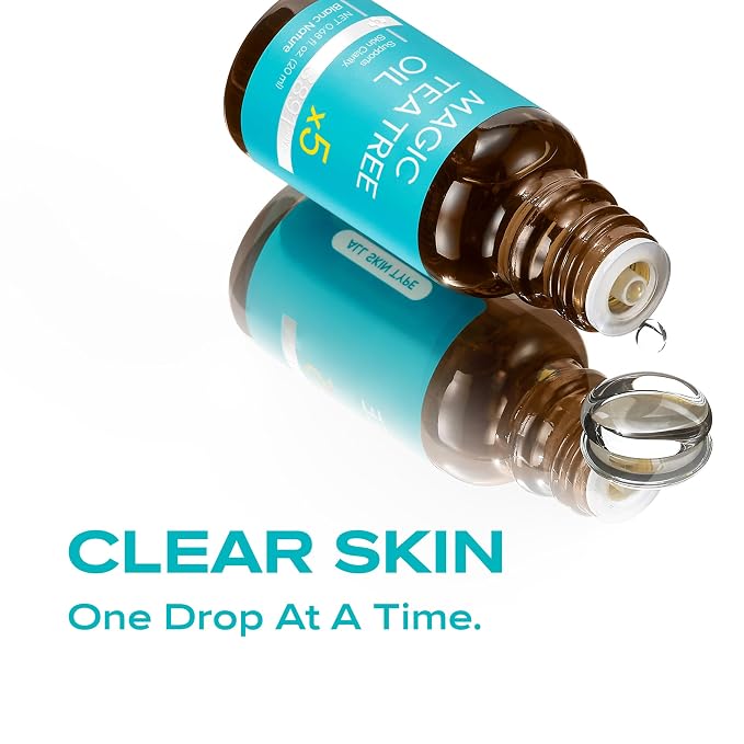 Magic Tea Tree Oil Spot Care for Face, Clarifying Facial Oil for Oily and Sensitive Skin, Lightweight and Fast Absorption, Vegan Korean Skincare, 0.68 fl oz (20ml)