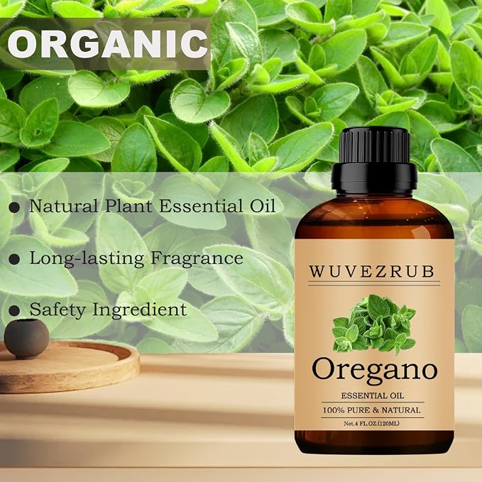 Oregano Essential Oil, 120ML Pure and Natural for Aromatherapy Diffuser - 4 Fl Oz